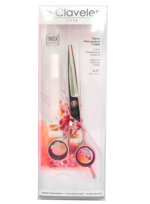 3 CLAVELES TIJERA DE CORTE 5.5 TOBA