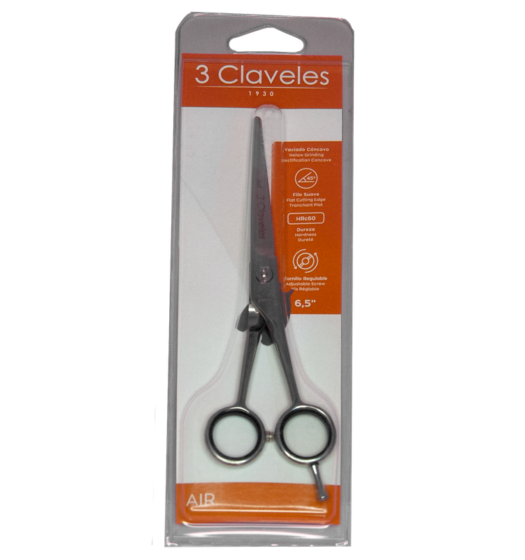 3 CLAVELES TIJERA DE CORTE 6.5 AIR