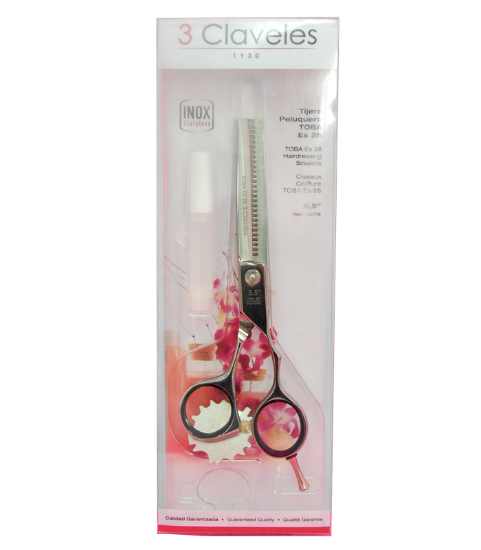 3 CLAVELES TIJERA DE PULIR 5.5 TOBA