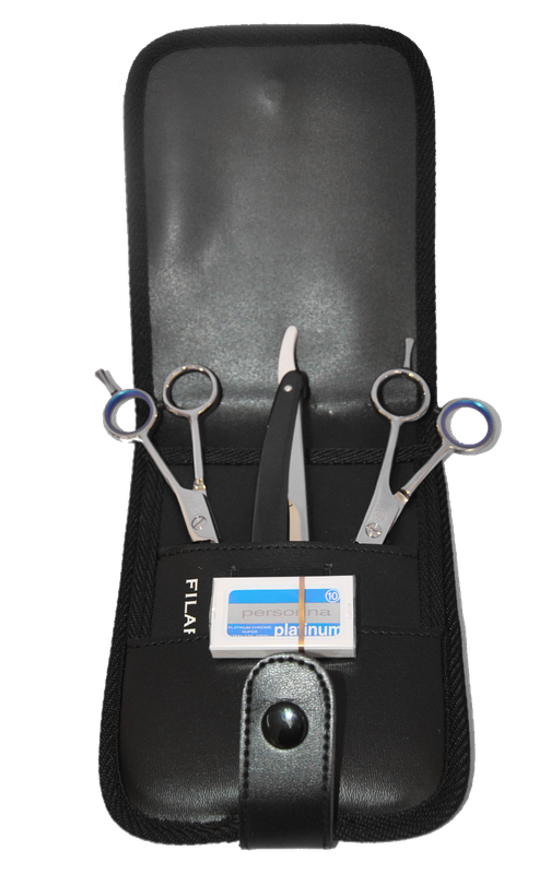 FILARMONICA SET PROFESIONAL TIJERA F/ NAVAJA REF 54003