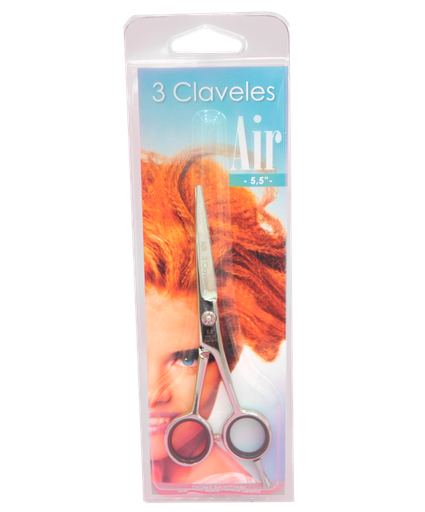 3 CLAVELES TIJERA DE CORTE MICRODENTADA 5.5 AIR